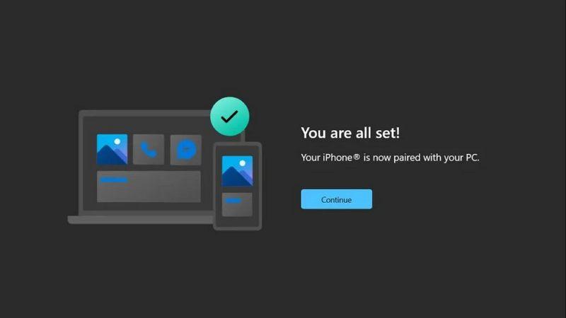 微軟Phone Link讓iPhone用戶也能在PC電腦上使用iMessage