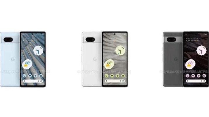 Google Pixel 7a 渲染圖曝光：并將推出全新淡藍色