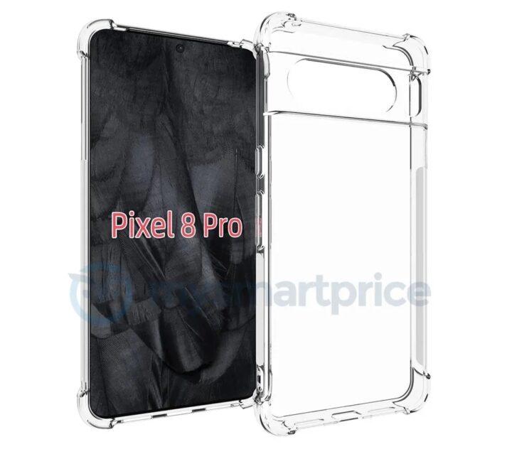 Google Pixel 8 Pro 手機殼設計渲染圖曝光