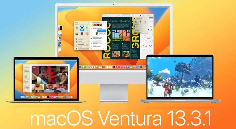 macOS Ventura 13.3.1 發布：修復已知的問題及安全漏洞