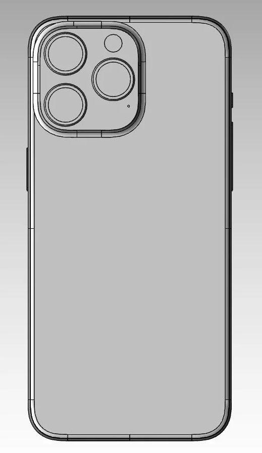 更多細節的 iPhone 15 Pro Max CAD圖來了