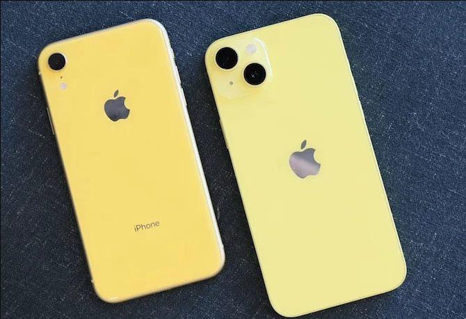 黃色 iPhone 14 甄姬曝光，究竟有多黃？與 iPhone XR 對比區別大嗎？