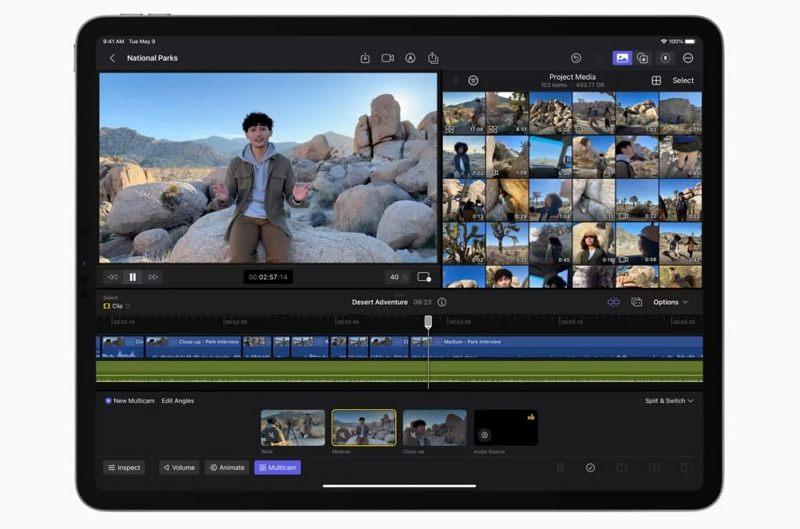 蘋果宣布正式推出iPad版 Final Cut Pro