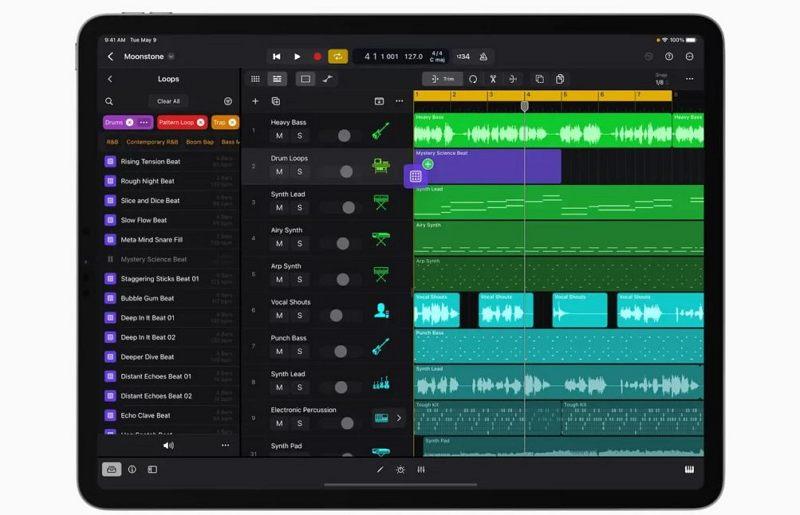 專業音樂創作神器 iPad 版 Logic Pro 來了 