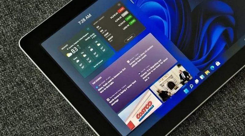 Windows 11 小組件將可固定在桌面