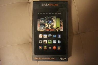 Kindle Fire HDX 8.9包裝盒正面