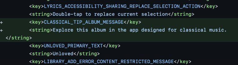 iOS 16.3 代碼顯示：蘋果古典音樂仍在開發中