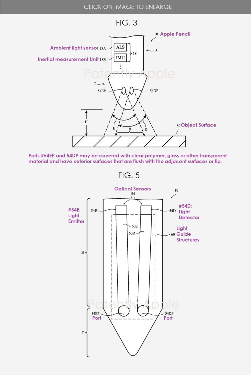 蘋果Apple Pencil新專利曝光：即時(shí)色彩和紋理分析