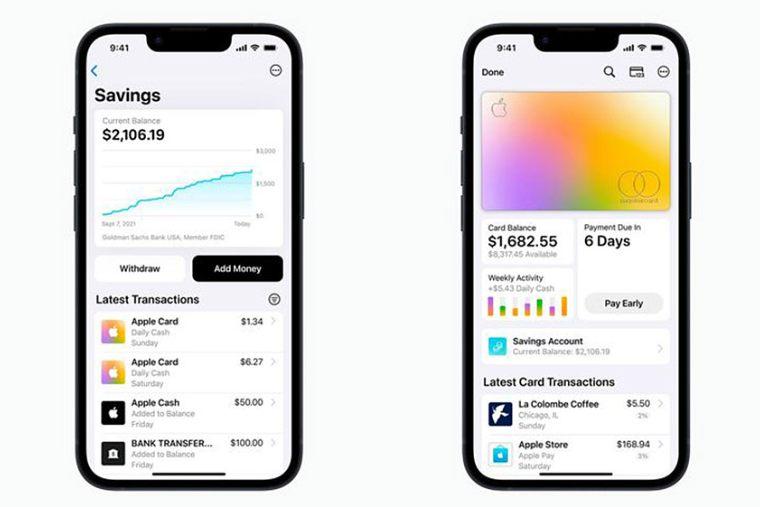高盛表示蘋果即將推出 Apple Card 儲(chǔ)蓄帳戶功能