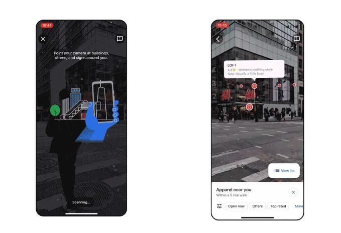  谷歌地圖(Google Maps)加入全新體驗的AR實景功能 
