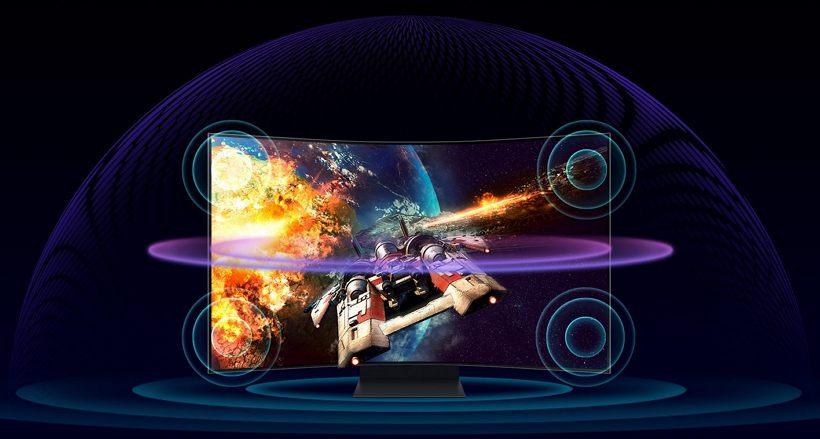 三星發布全球首款55寸1000R超大曲面電競顯示器Odyssey Ark