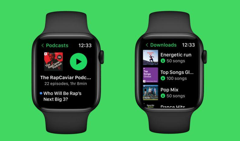 Spotify為Apple Watch推出更新：可下載音樂離線聽
