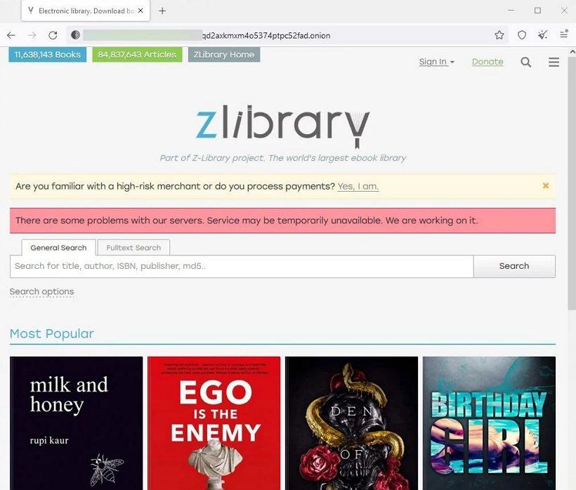 全球最大盜版電子書庫 Z-Library 被FBI查封