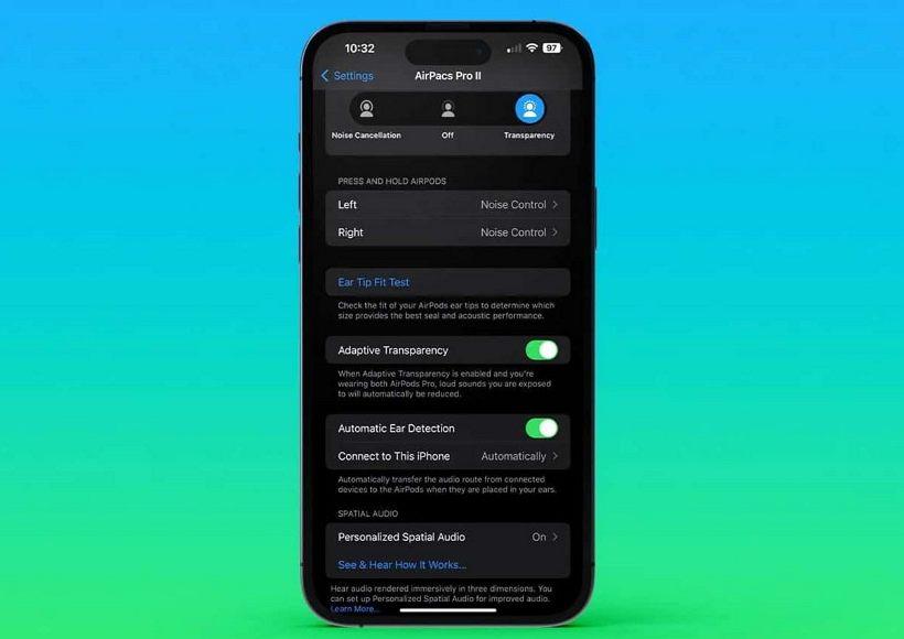第一代 AirPods Pro 在 iOS 16.1 不會有自適應通透模式