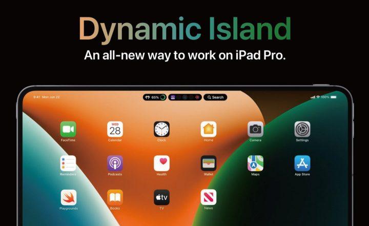 具備「靈動島」的 iPad 長什么樣？國外網友繪制設計圖給你看