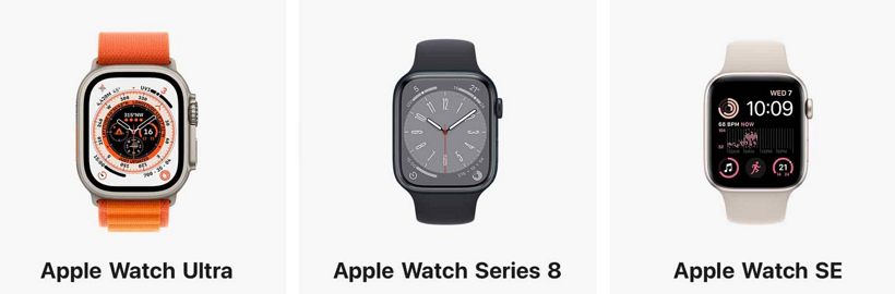 蘋果Apple Watch Series 8 、SE 2 、特價后的S7怎么選