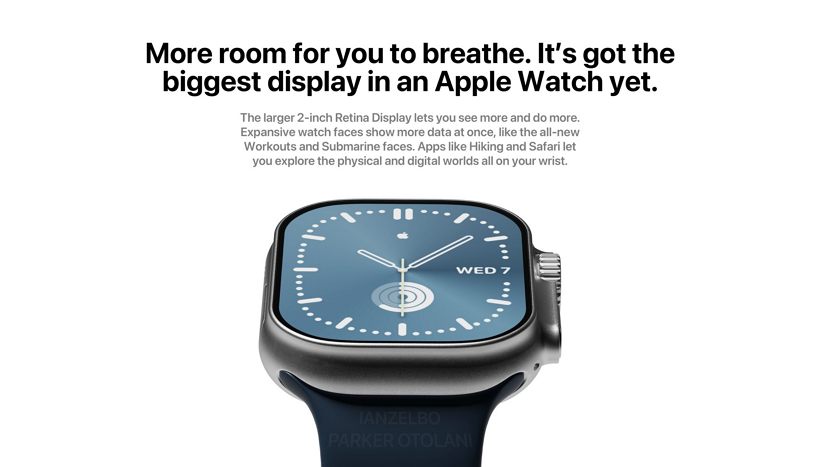 設(shè)計(jì)師展示 Apple Watch Pro 新設(shè)計(jì)：帶來不一樣的新感受
