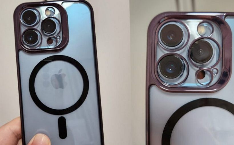 iPhone 14 Pro 鏡頭比 iPhone 13 Pro 多大少：曝光的手機保護套來告訴你