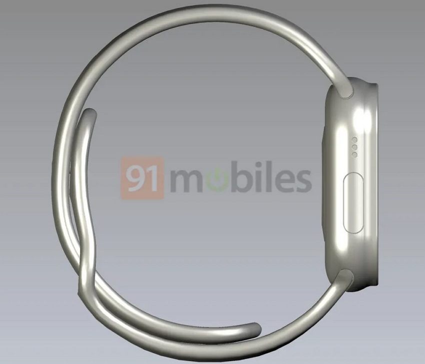 Apple Watch Pro CAD圖曝光：出現神秘物理按鍵