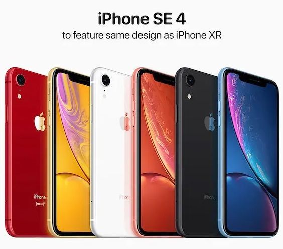 爆料稱iPhone SE 4將延續iPhone XR的外形設計：會拿掉指紋識別功能