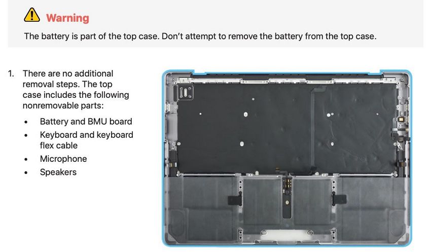 iFixit批評蘋果自助維修計劃 ：讓MacBook看起來更難維修