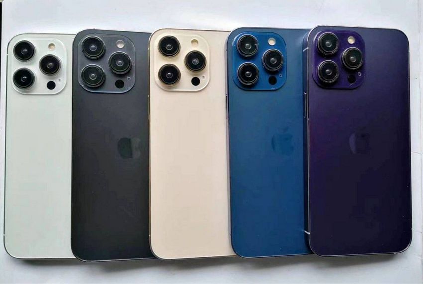 iPhone 14 Pro 紫色及藍(lán)色模型機(jī)曝光