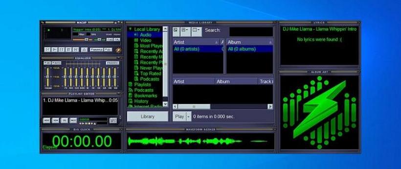 WinAmp 5.9經典重制 ：支持Win 11