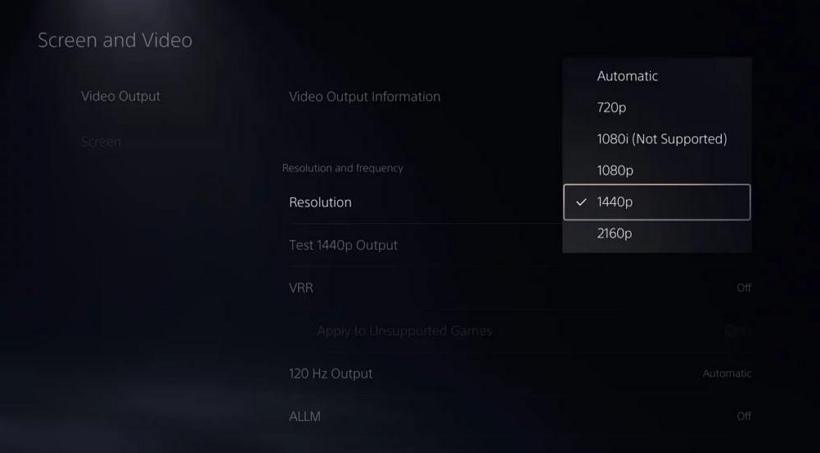 PS5 Beta 版本支持1440p分辨率、游戲清單及更多功能