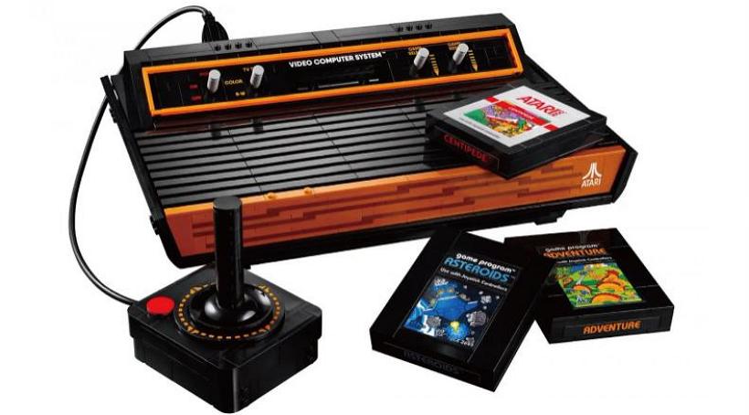 慶祝古董級電玩Atari 2600滿46周年 -樂高以積木完美還原經典游戲機