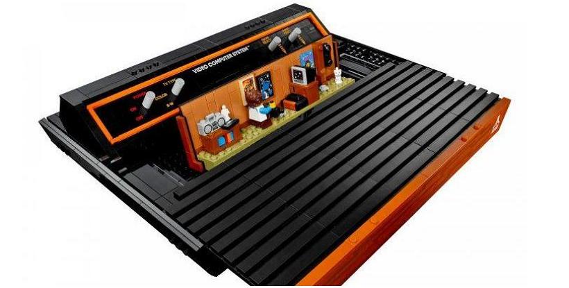 慶祝古董級電玩Atari 2600滿46周年 -樂高以積木完美還原經典游戲機