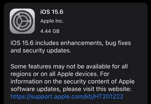 蘋果推出 iOS 15.6 RC 固件： iOS 15.6 RC新功能一覽