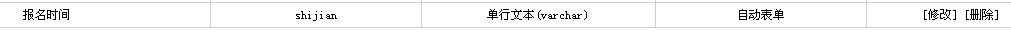 DedeCMS自定義表單獲取填單時間的方法