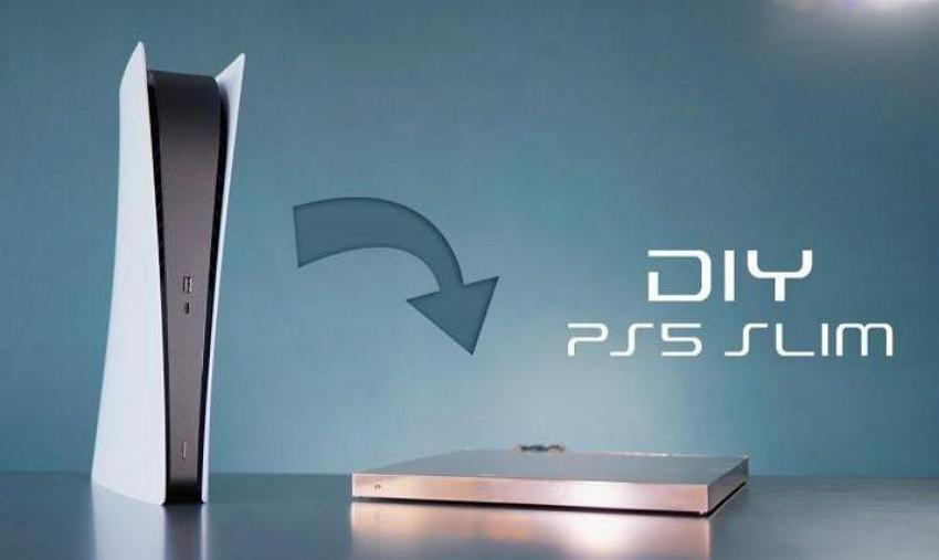 民間高手嫌棄Sony PS5主機太大：DIY打造瘦身版的 PS5 Slim