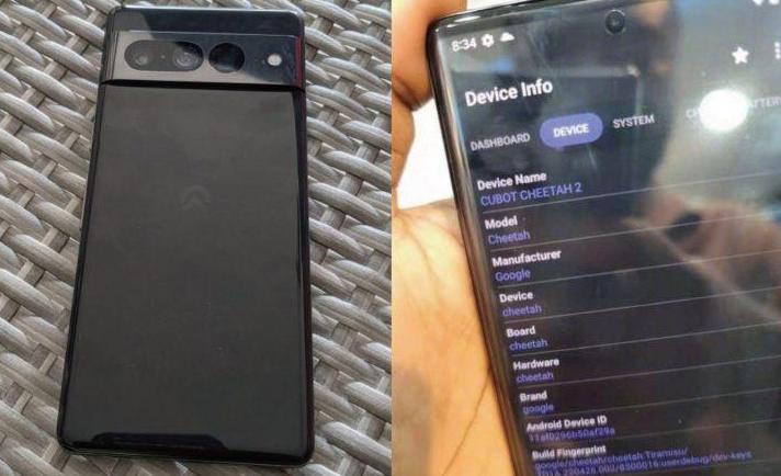 Google Pixel 7 Pro原型機照片曝光：但操作系統被遠程清除