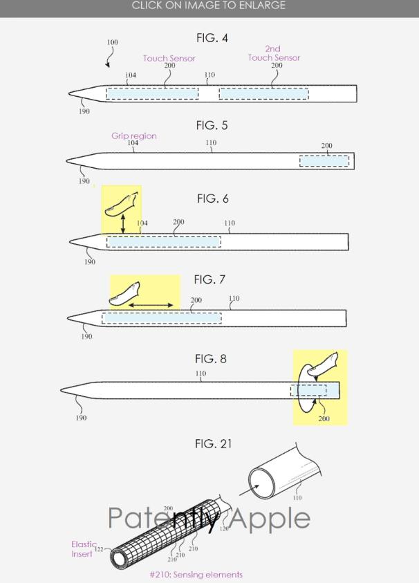 未來Apple Pencil可能配備全觸控式控制：如滾動縮放