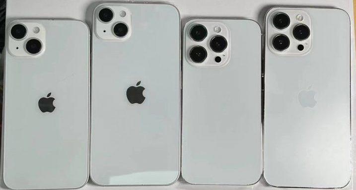 iPhone 14系列4款新機模型曝光：機身可能采用不同材質