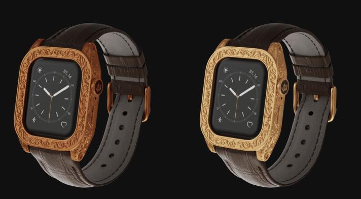 超美邊框的奢華 Apple Watch Series 7：最高要價25070美元