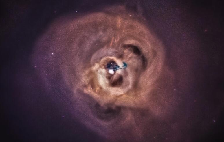 來自黑洞的聲音：NASA放出英仙座星系團中心黑洞之聲