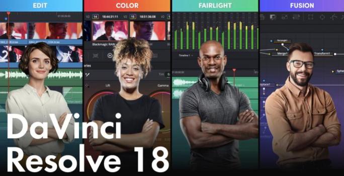 DaVinci Resolve 18發布：在蘋果M1設備上性能增幅最高可達30倍