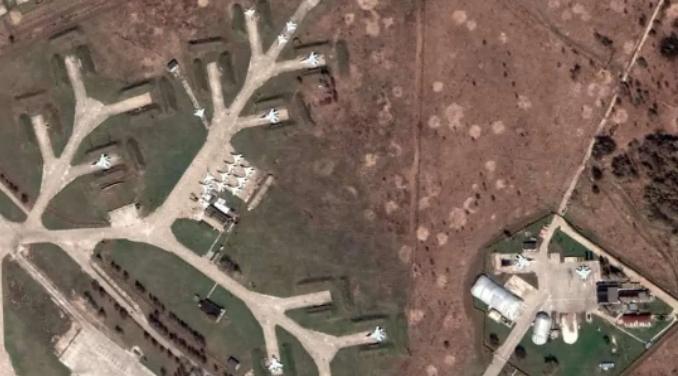 谷歌地圖(Google Maps)高清顯示俄羅斯軍事設(shè)施衛(wèi)星圖