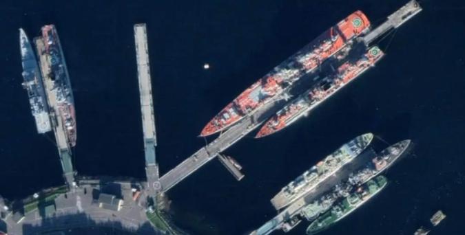 谷歌地圖(Google Maps)高清顯示俄羅斯軍事設(shè)施衛(wèi)星圖