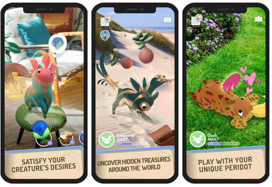  寶可夢開發商Niantic發布AR虛擬寵物游戲 – Peridot