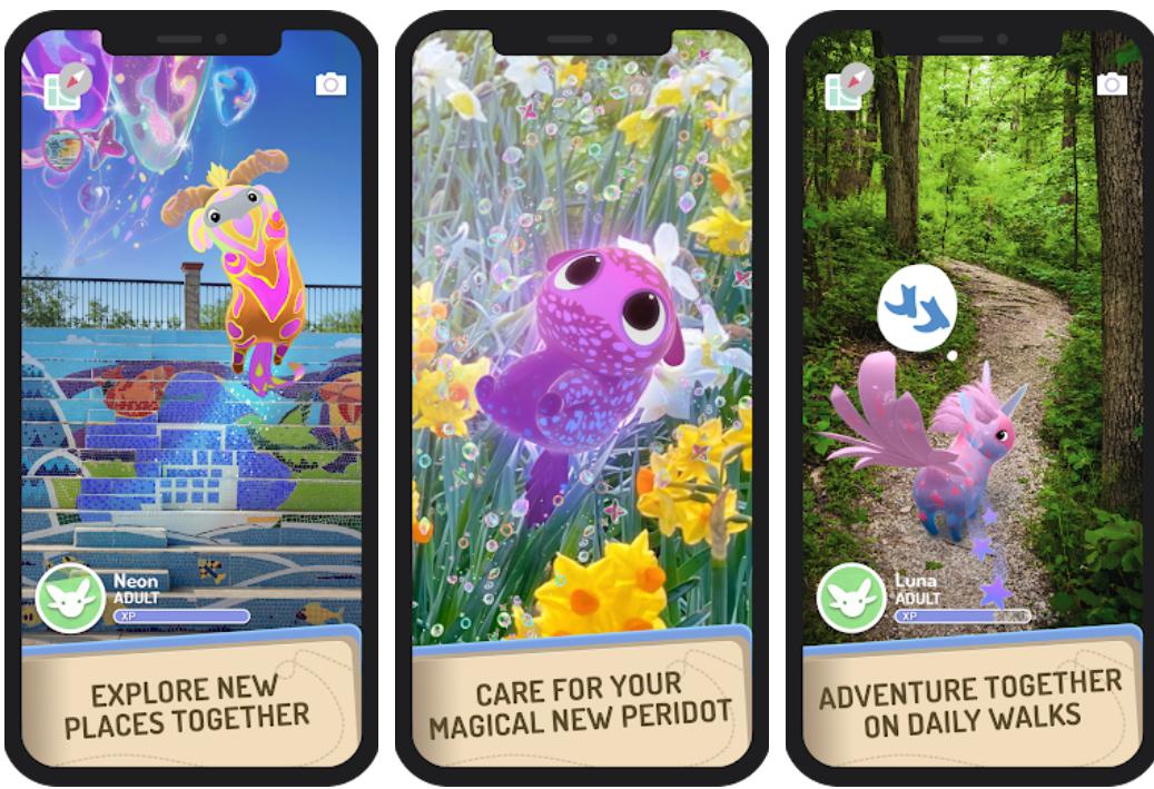 寶可夢開發商Niantic發布AR虛擬寵物游戲 – Peridot