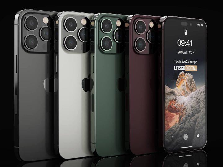 iPhone 14 Pro 超美渲染圖曝光！傳已進(jìn)入 EVT 工程驗(yàn)證測(cè)試階段