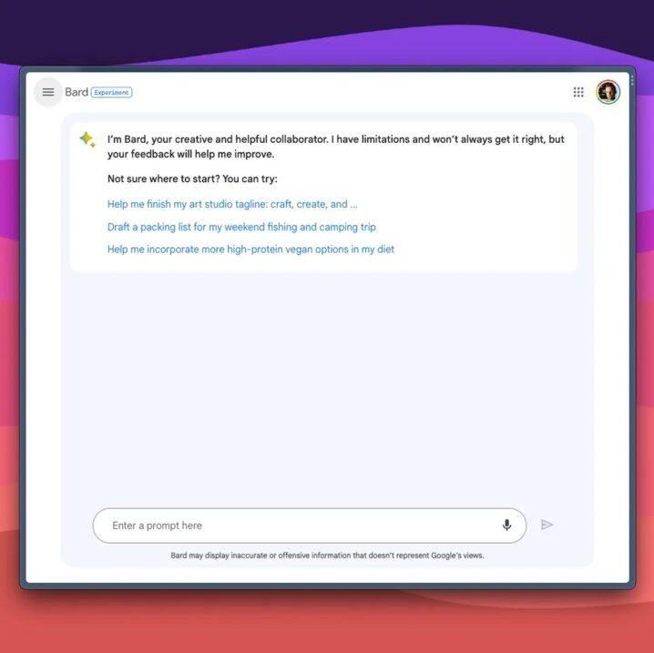 
實測 Google Bard 聊天機器人很枯燥，而且很容易出錯
