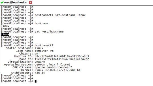 centos怎么修改hostname主機名(centos修改hostname的具體方法)