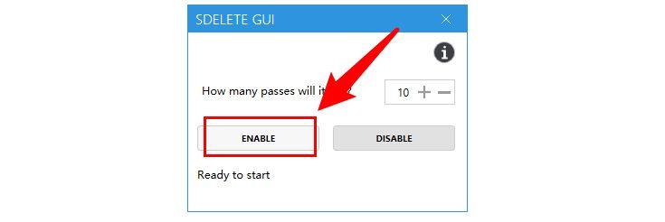 SDelete-Gui （文件粉碎工具）下載及使用教程