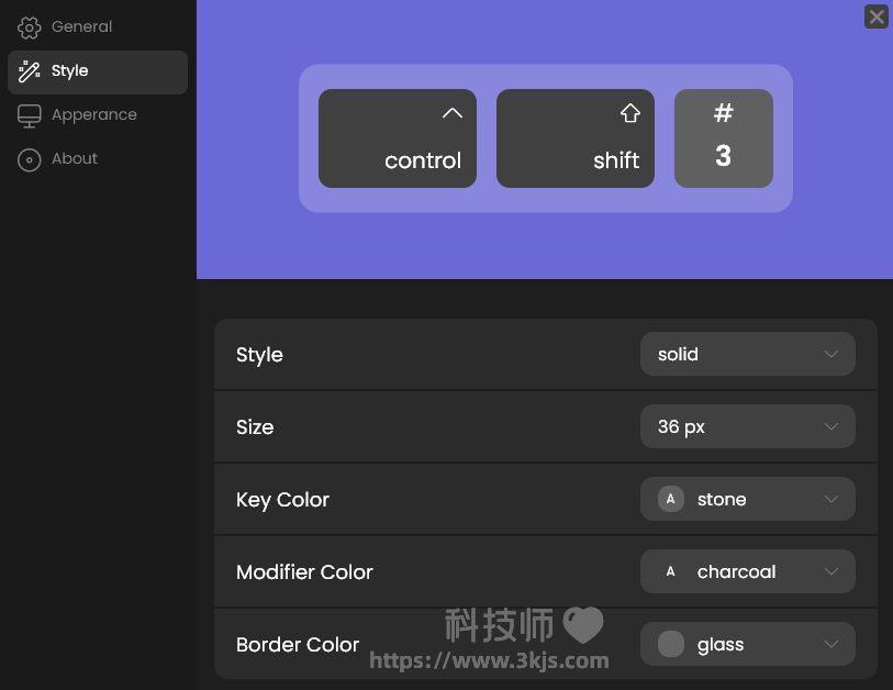 Keyviz_鍵盤按鍵顯示[含教程]