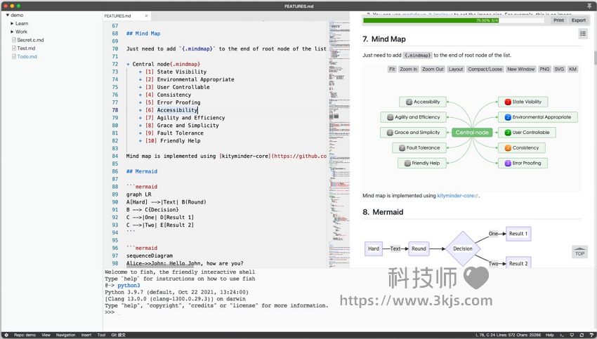  Yank Note - 為程序員設計的Markdown編輯器