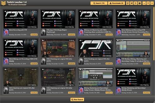 Twitch Leecher - 免費(fèi)twitch視頻下載工具[含使用教程]